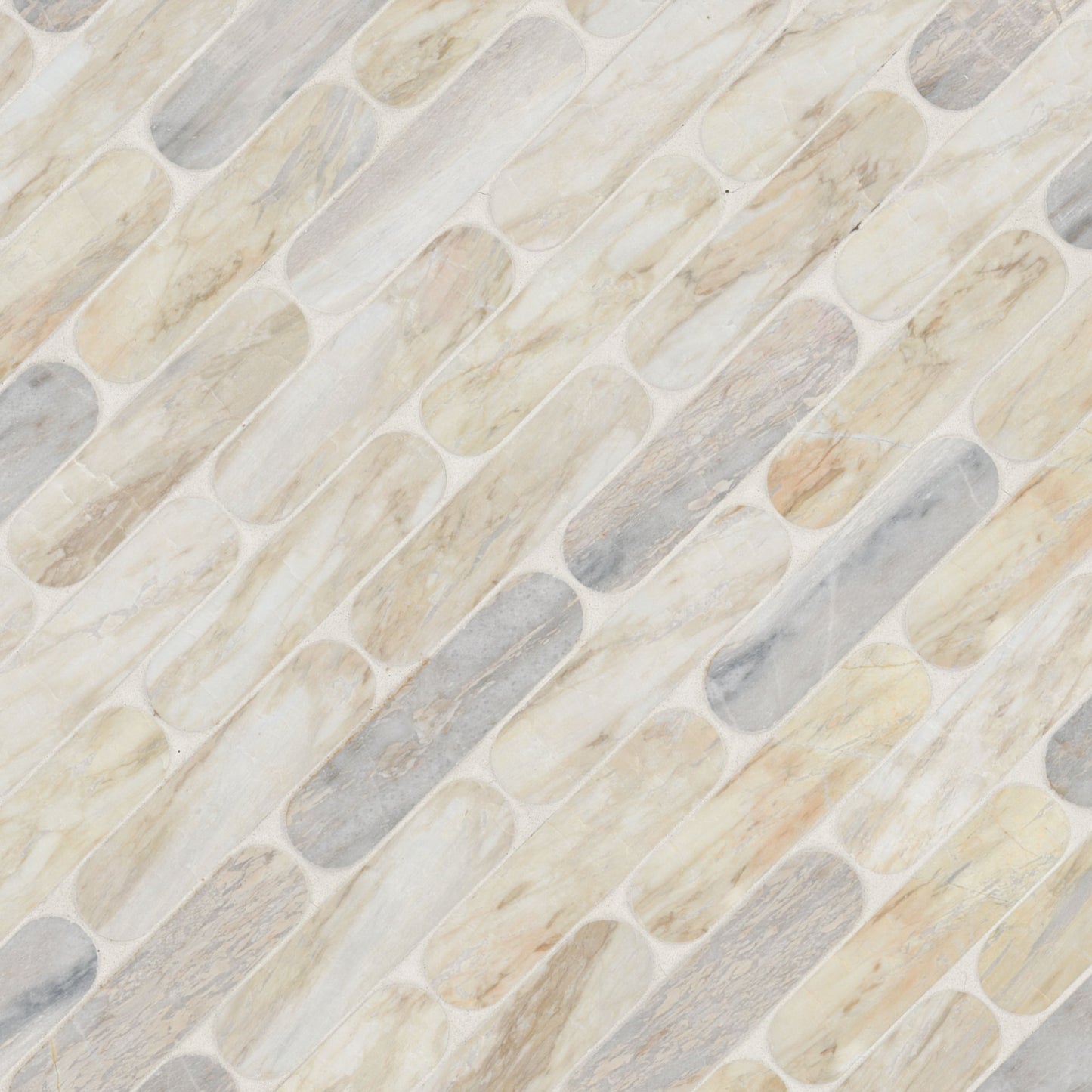 MSI Angora Ellipse Polished Tile