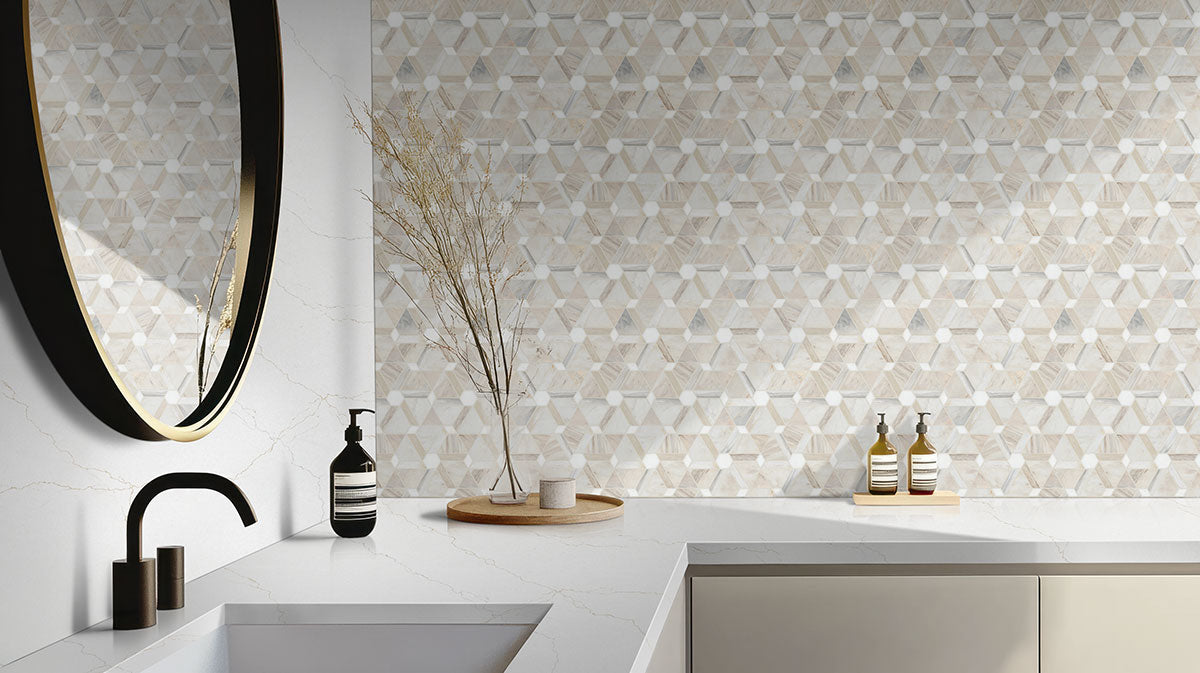 MSI Angora Floralis Polished Tile