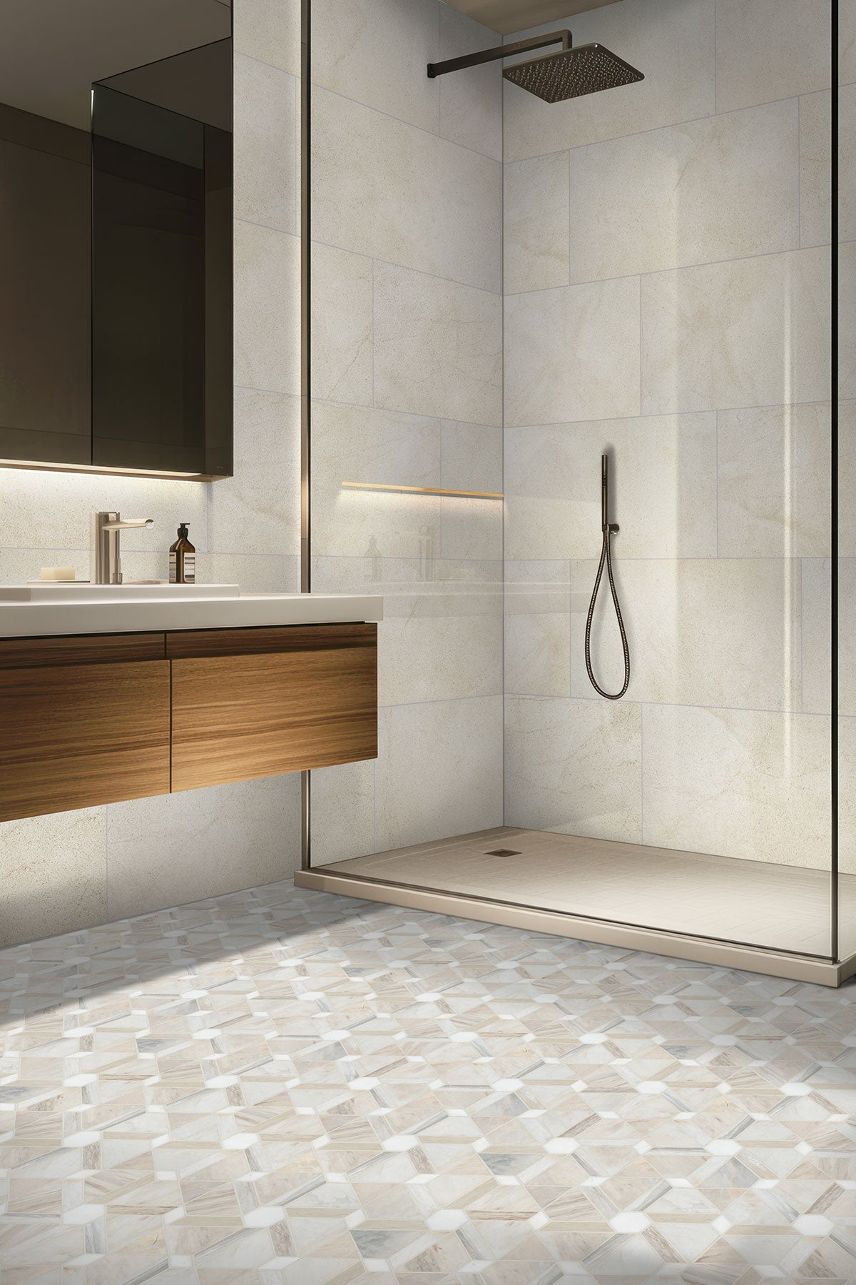 MSI Angora Floralis Polished Tile