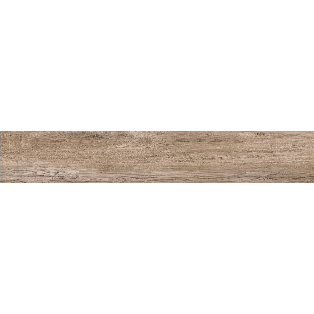 anka acacia beige matte rectified 6"x36" size wood look porcelain floor and wall tile SKU-165345 