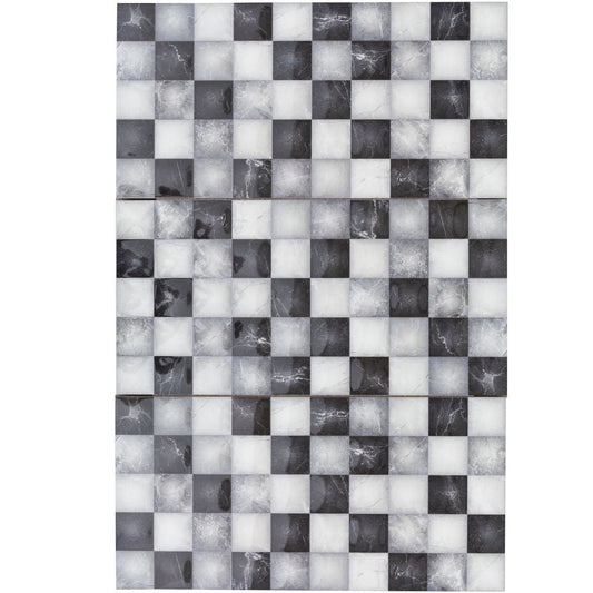 anka almira grey glossy wall porcelain tile SKU-165138 12"x24" (30cmx60cm) size by putting 3 products under each other product shot top view