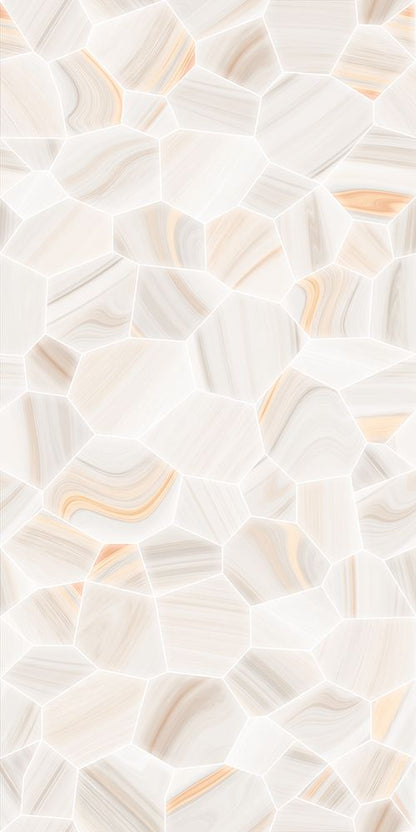 anka bella beige glossy ceramic relief decor tile 12"x24" (30x60cm) SKU 170011 1