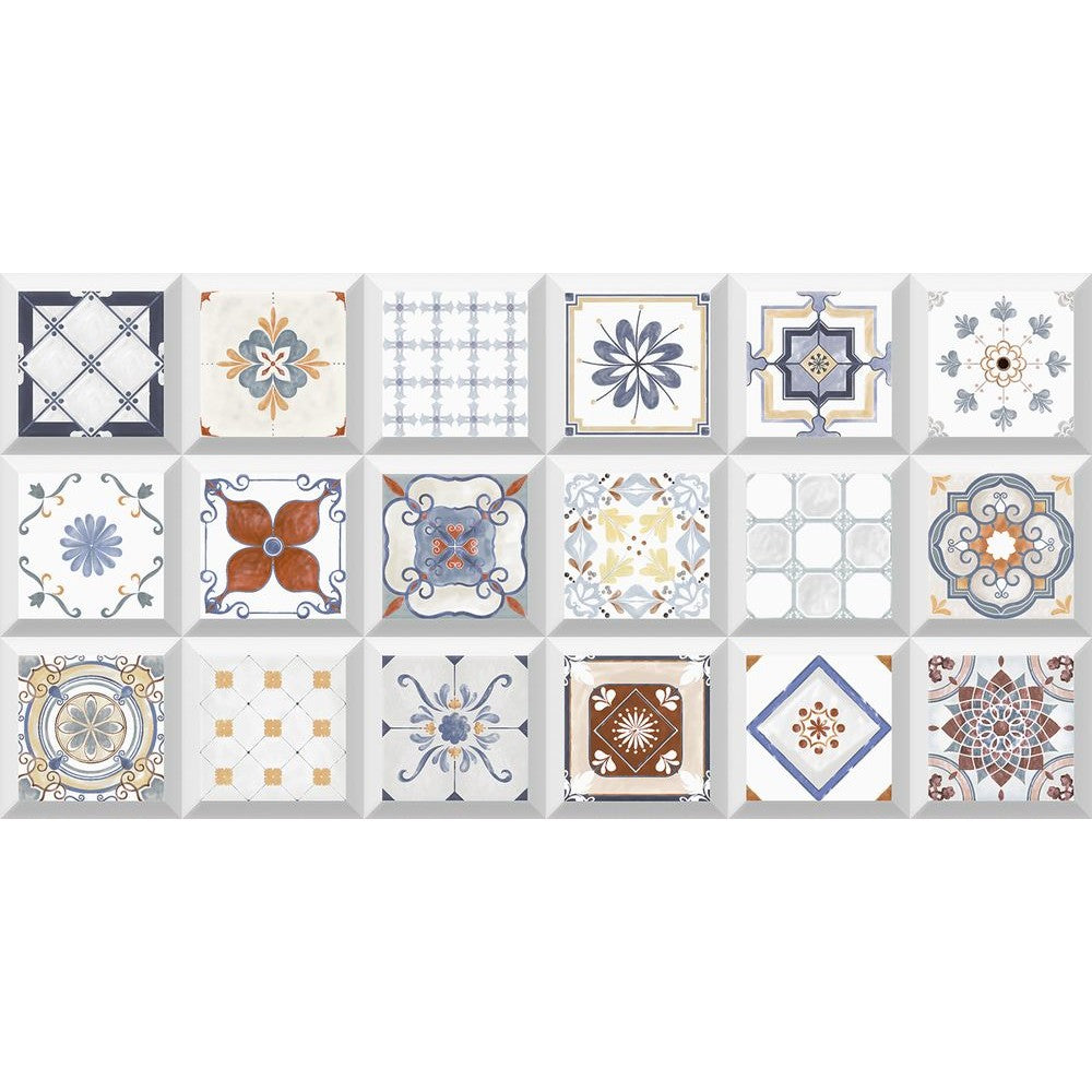 Anka dora glossy porcelain wall tile 12"x24" SKU-170030 Top shot of product