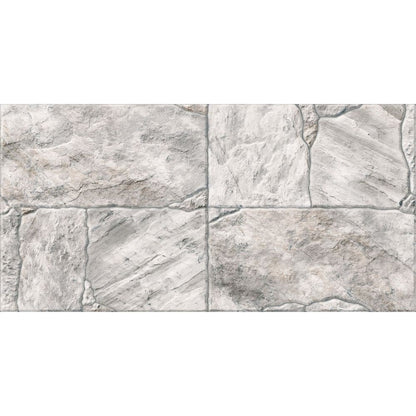 Anka kaya GREY matte anti slip porcelain wall and floor tile size 12"x24" SKU 165172 top view product shot