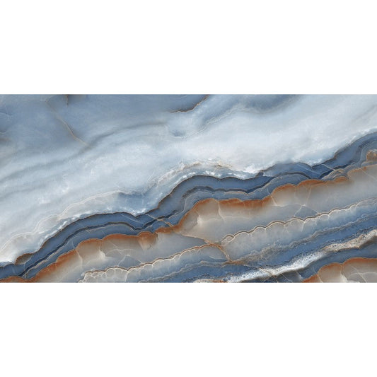 Anka Lapis Glossy Rectified Porcelain Wall and Floor Tile