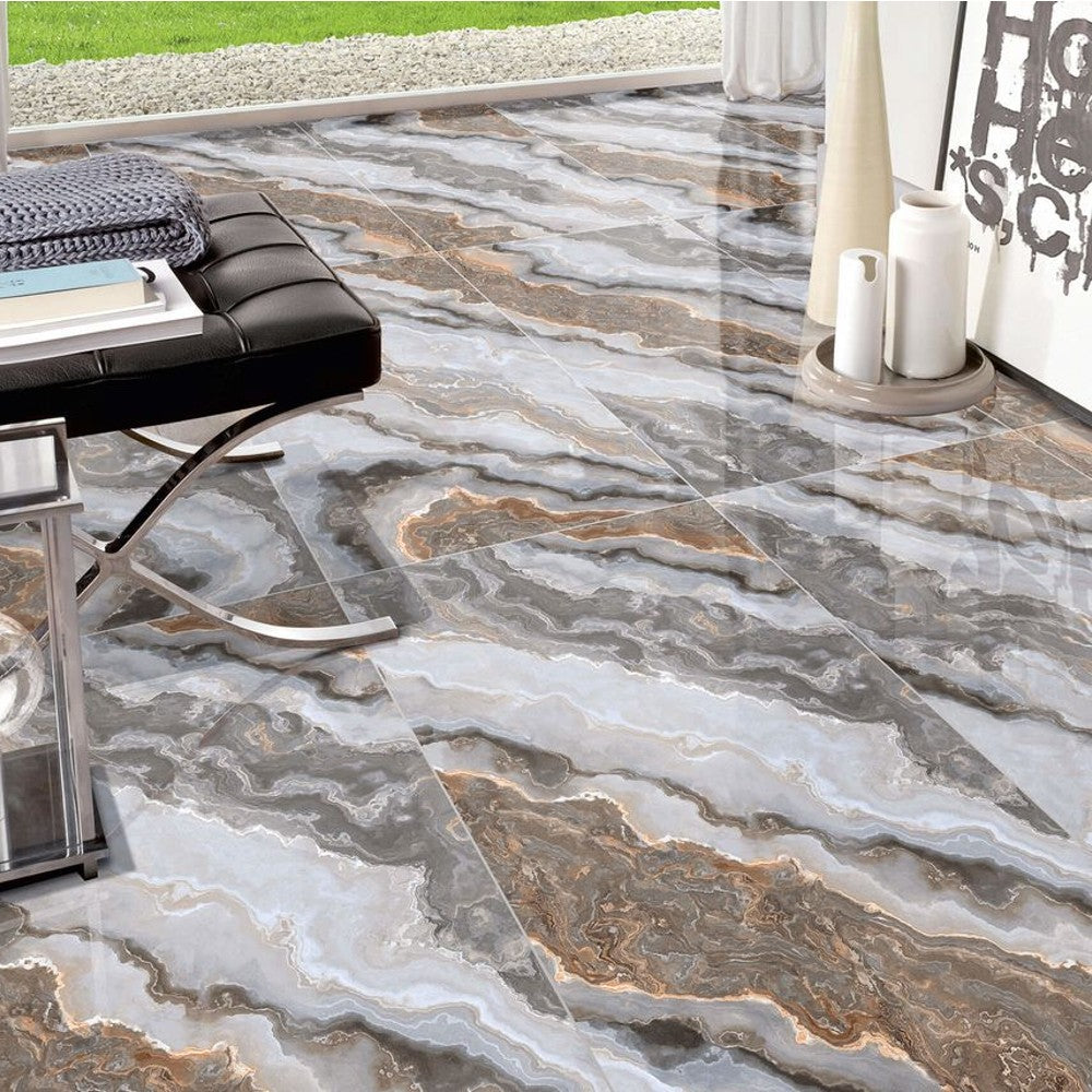 Anka Muson Glossy Rectified Porcelain Floor and Wall Tile