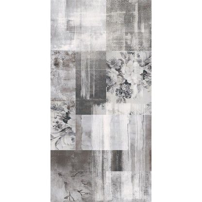 Anka Nil Grey Glossy Porcelain Wall, Floor and Decor Tile