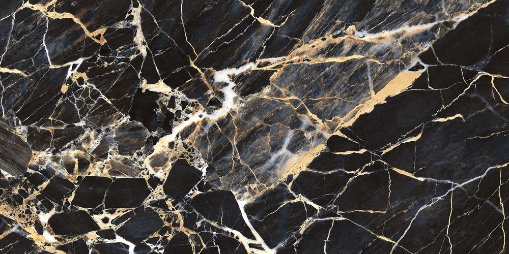 Anka Portoro Glossy Rectified Porcelain Wall and Floor Tile