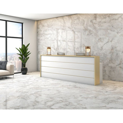 Anka Sava Glossy Rectified Porcelain Wall and Floor Tile
