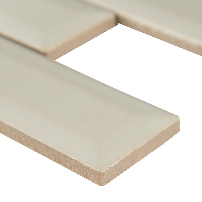 MSI Antique White Beveled Tile