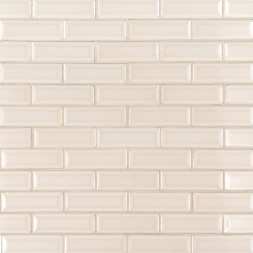 MSI Antique White Beveled Tile