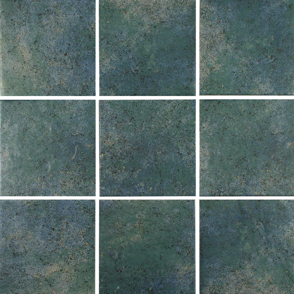 Aquatica Aquamarine Porcelain Pool Tile 6"x6" - Baltic II Collection