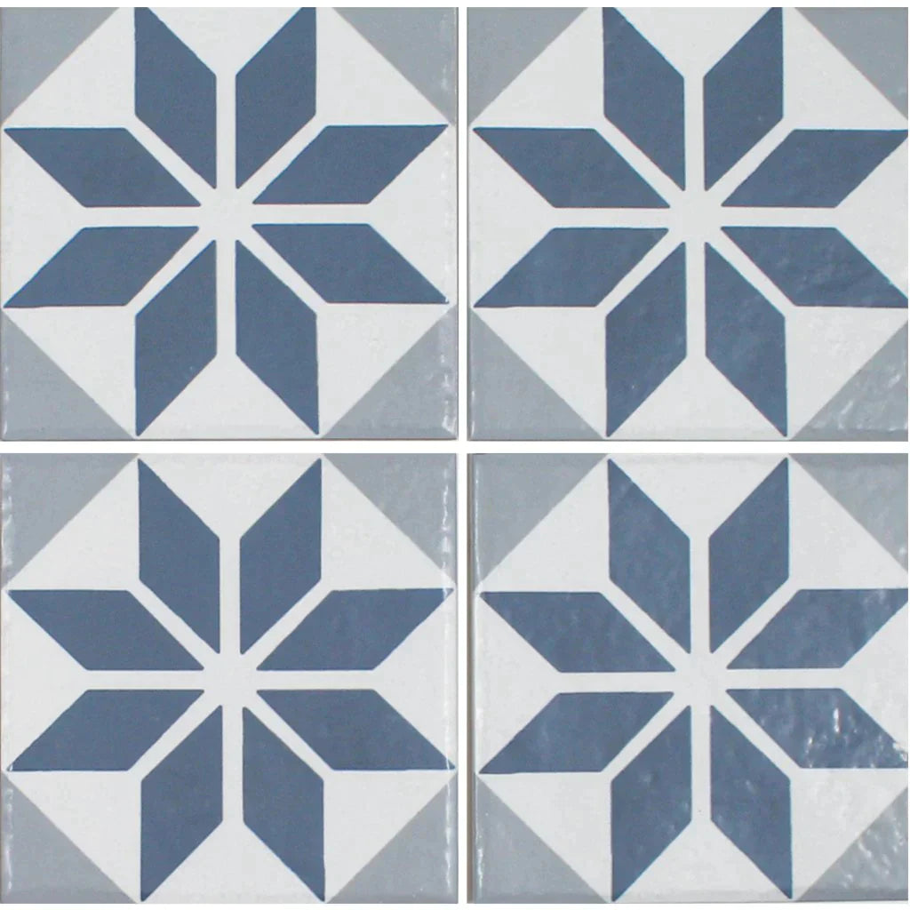 Aquatica Azul Porcelain Pool Tile 6"x6" - Ancient Floridita Collection