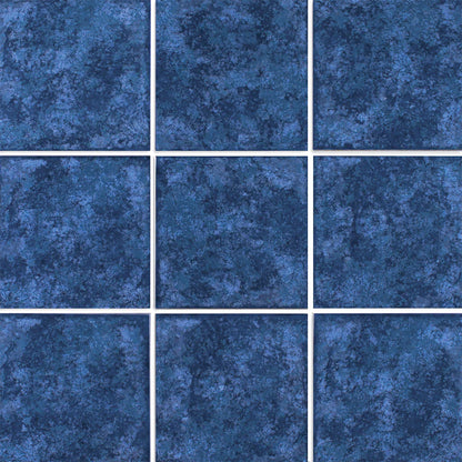 Aquatica Blue Porcelain Pool Tile 6"x6" - Barbados Collection