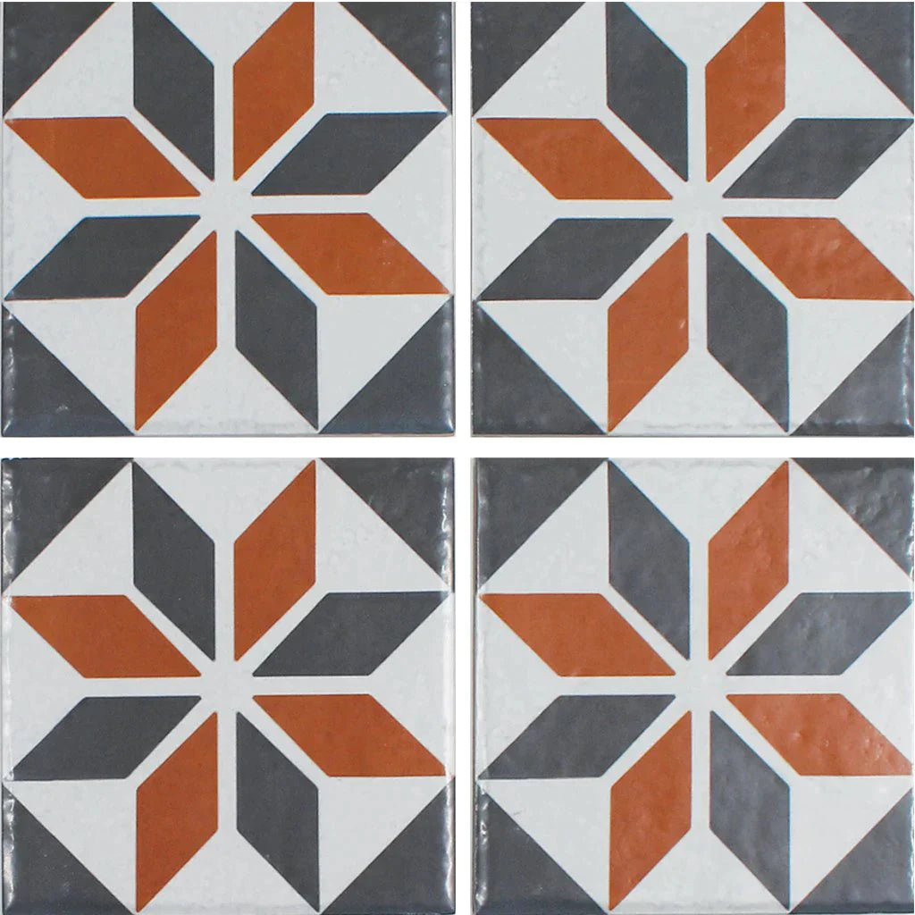 Aquatica Santa Cruz Porcelain Pool Tile 6"x6" - Ancient Floridita Collection