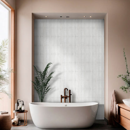 MSI Arabescato Venato Tile 4x12 Slat Honed