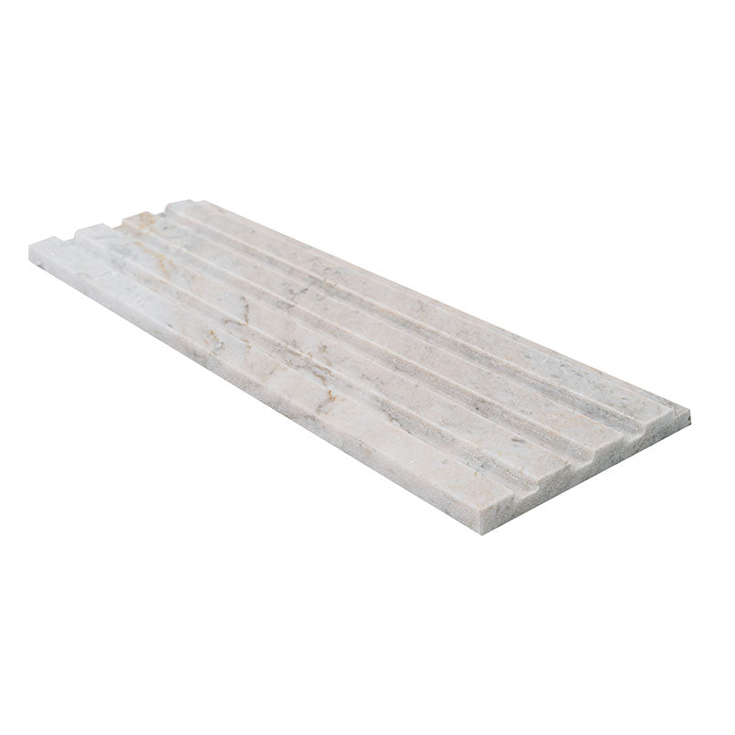 MSI Arabescato Venato Tile 4x12 Slat Honed