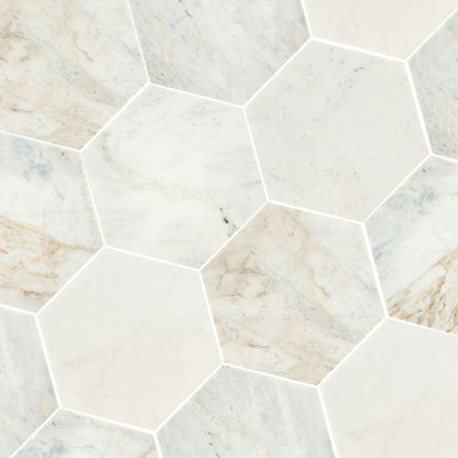 MSI ARABESCATO VENATO 8" HEXAGON HONED