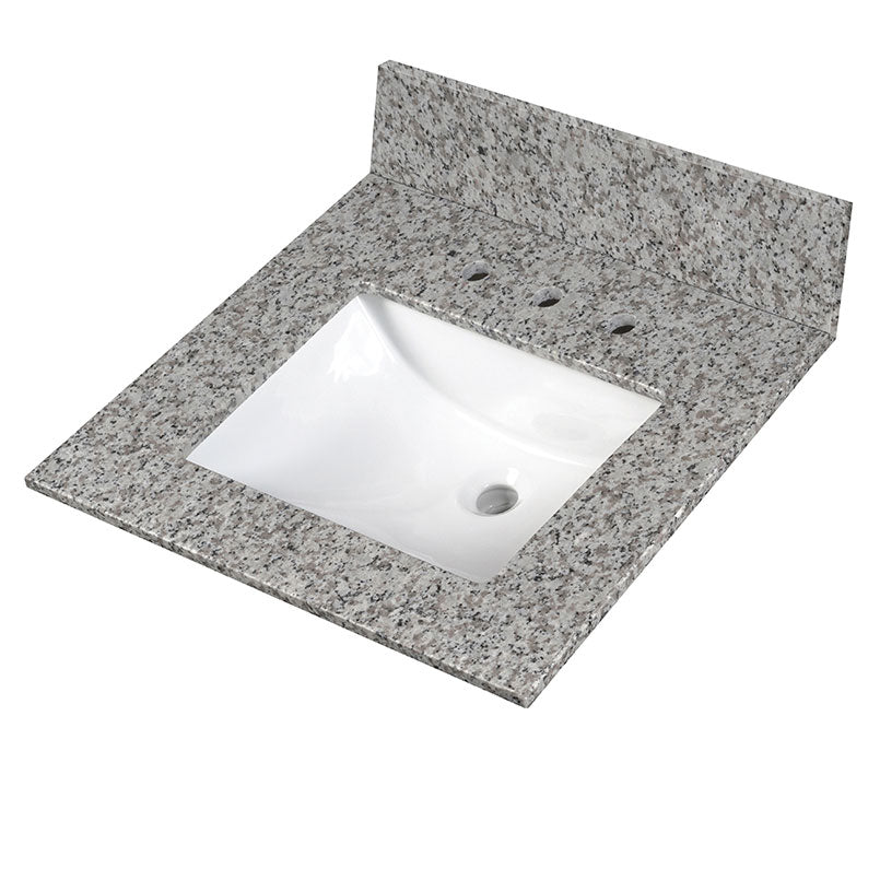 MSI Argento Grigio Vanity Top With Sink