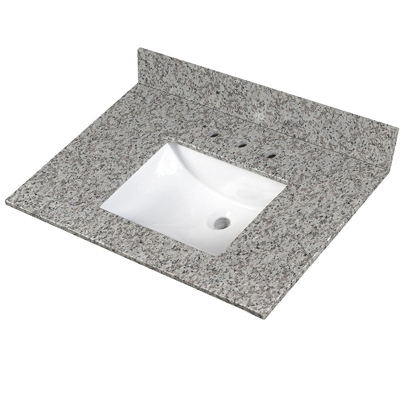 MSI Argento Grigio Vanity Top With Sink