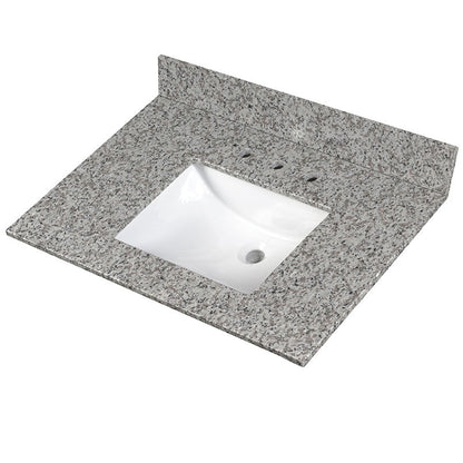 MSI Argento Grigio Vanity Top With Sink