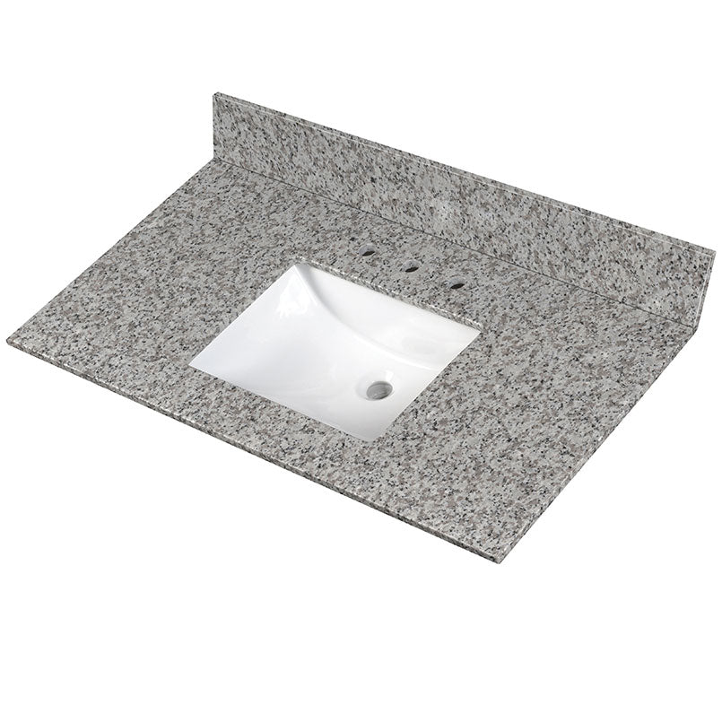 MSI Argento Grigio Vanity Top With Sink