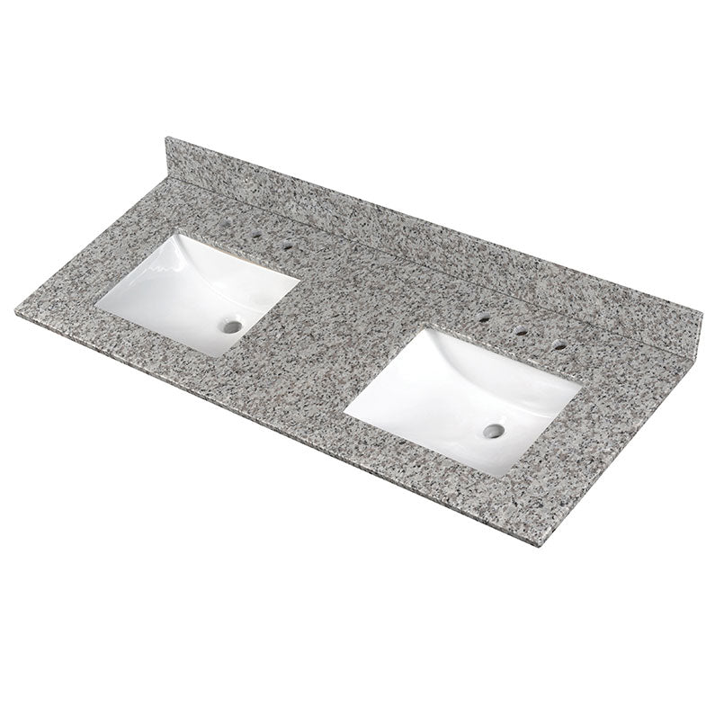 MSI Argento Grigio Vanity Top With Sink