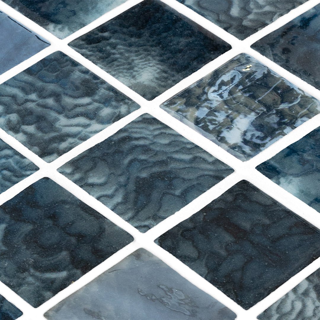 Arrecife Grey, 2" x 2" - Glass Tile - view 8