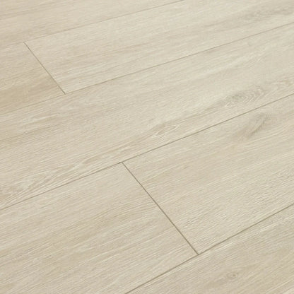 Ashy Beige Micro Bevel Matte 9.25"x60" Waterproof Laminate Flooring 12mm - Linea