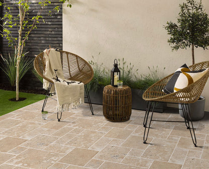 Aspendos Travertine French Pattern Pavers