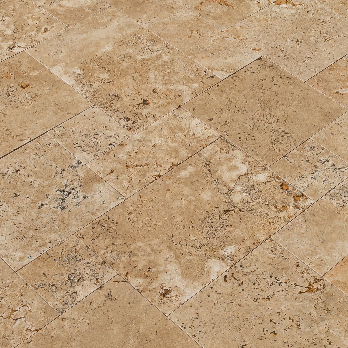 Aspendos Travertine French Pattern Pavers