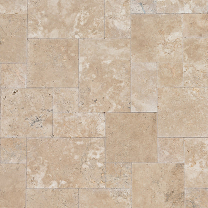 Aspendos Travertine French Pattern Pavers