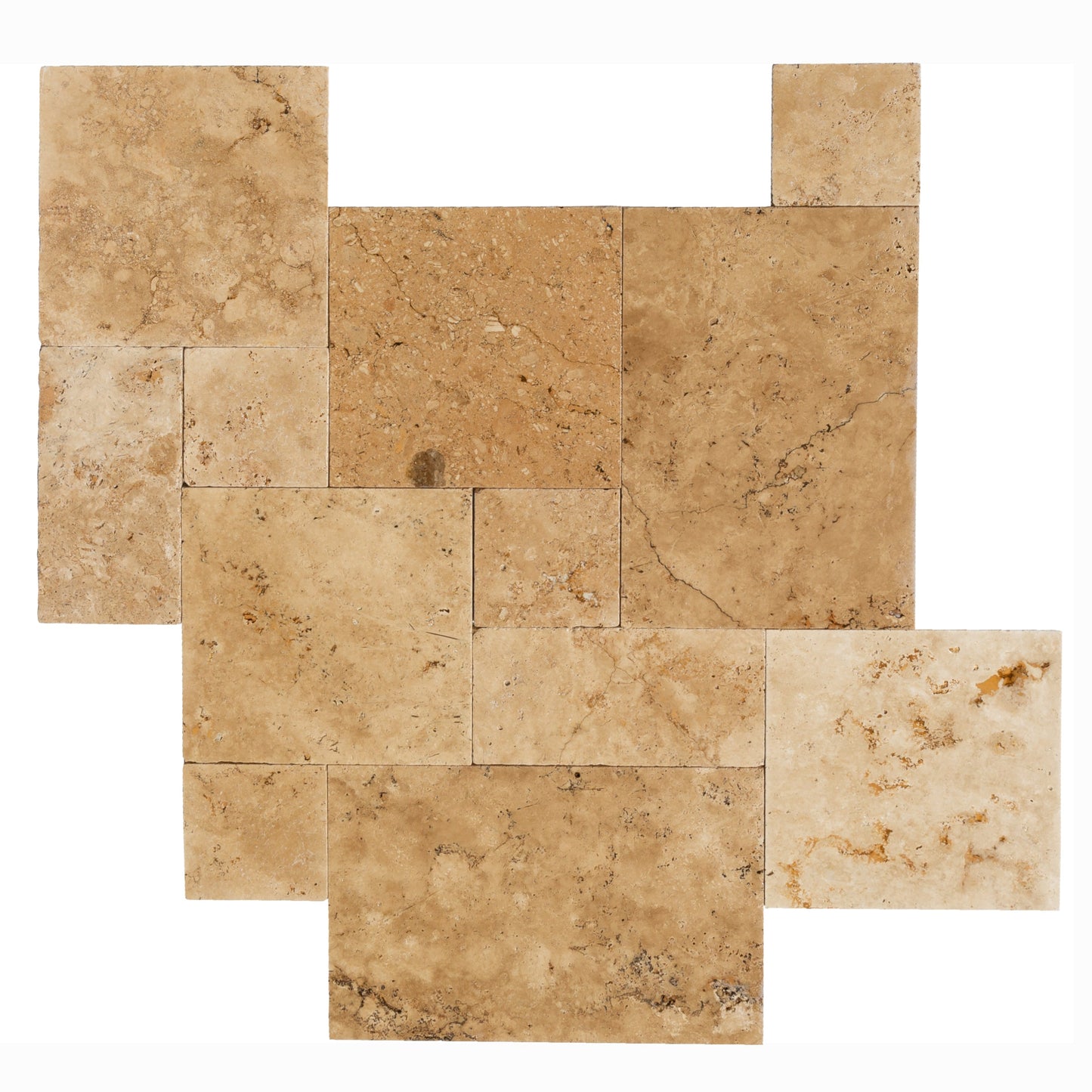 Aspendos Travertine French Pattern Pavers