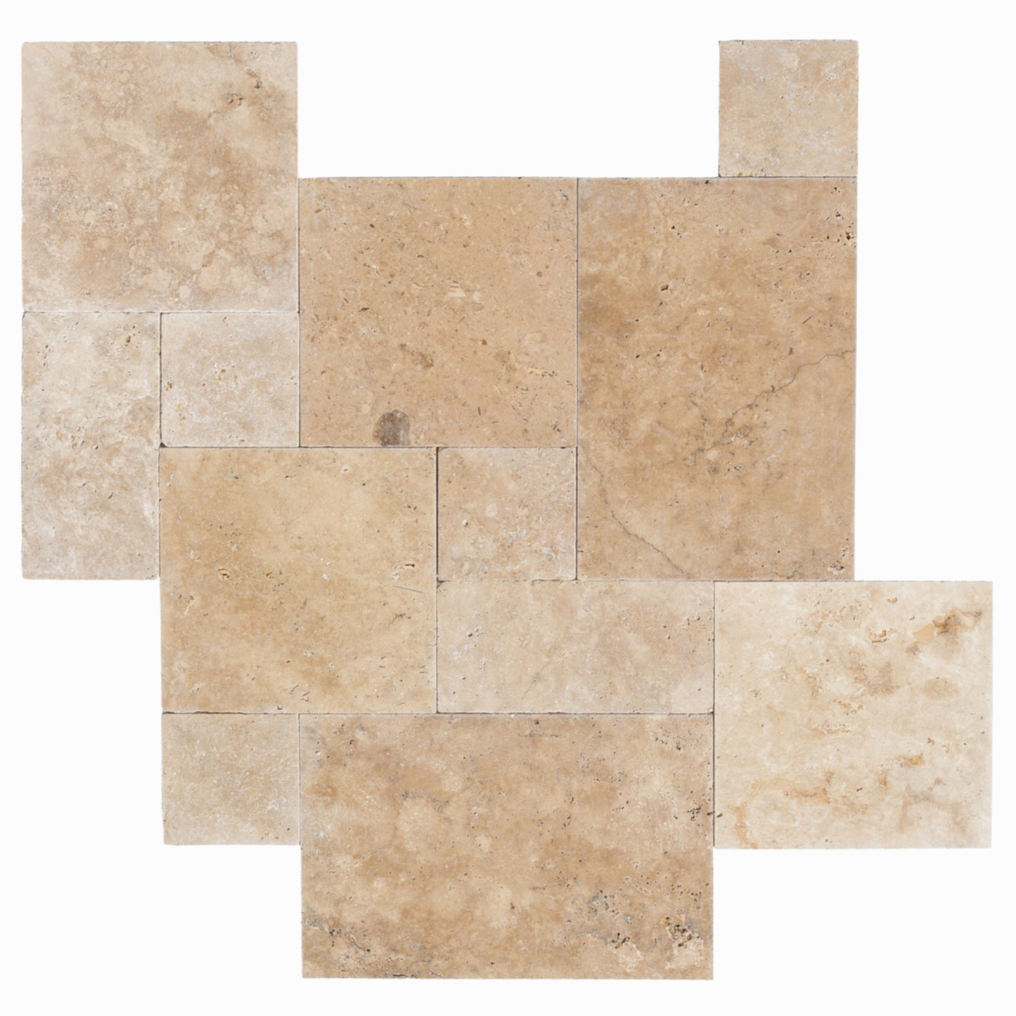 Aspendos Travertine French Pattern Pavers