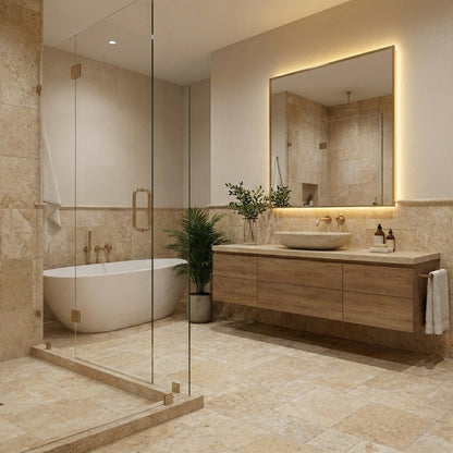 Aspendos Travertine Floor and Wall Tile