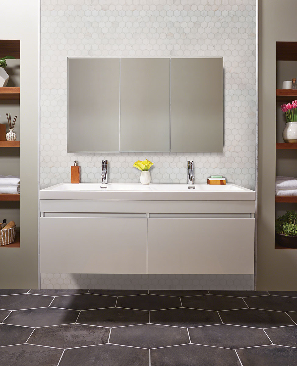 MSI Bianco Dolomite 2” Hexagon Mosaic Tile