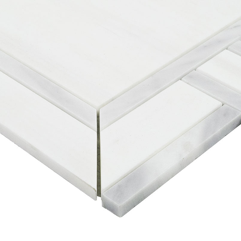 MSI Bianco Dolomite Alana Polished Mosaic