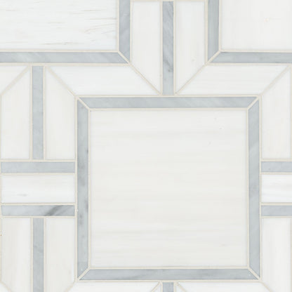 MSI Bianco Dolomite Alana Polished Mosaic