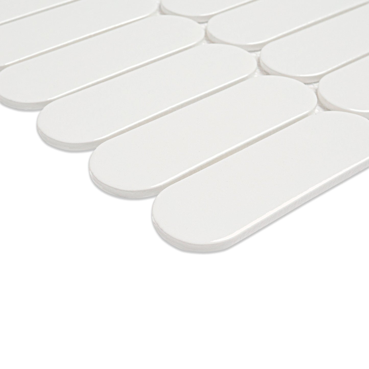 MSI Bianco Glossy Ellipse Tile