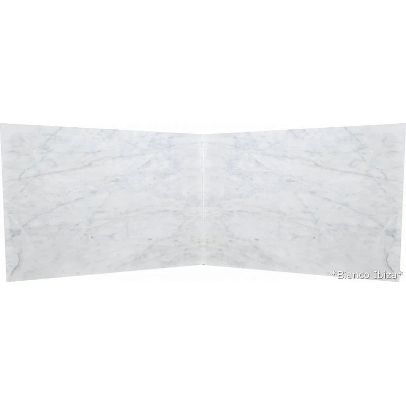 Bianco Ibiza White Bookmatching Marble Slab
