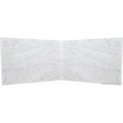 Bianco Ibiza White Bookmatching Marble Slab