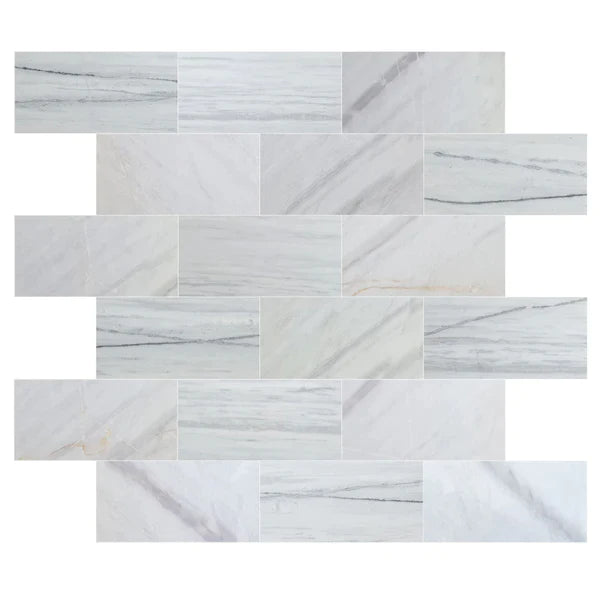 Bianco Lasa Exotic Marble Polished Floor and Wall Tile