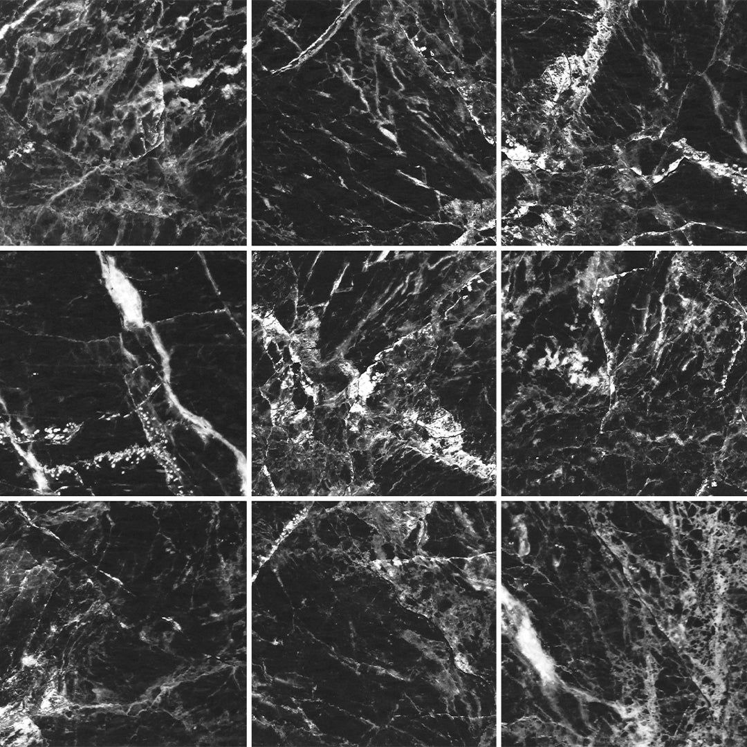 Black Glossy, 6" x 6" - Porcelain Tile - view 8