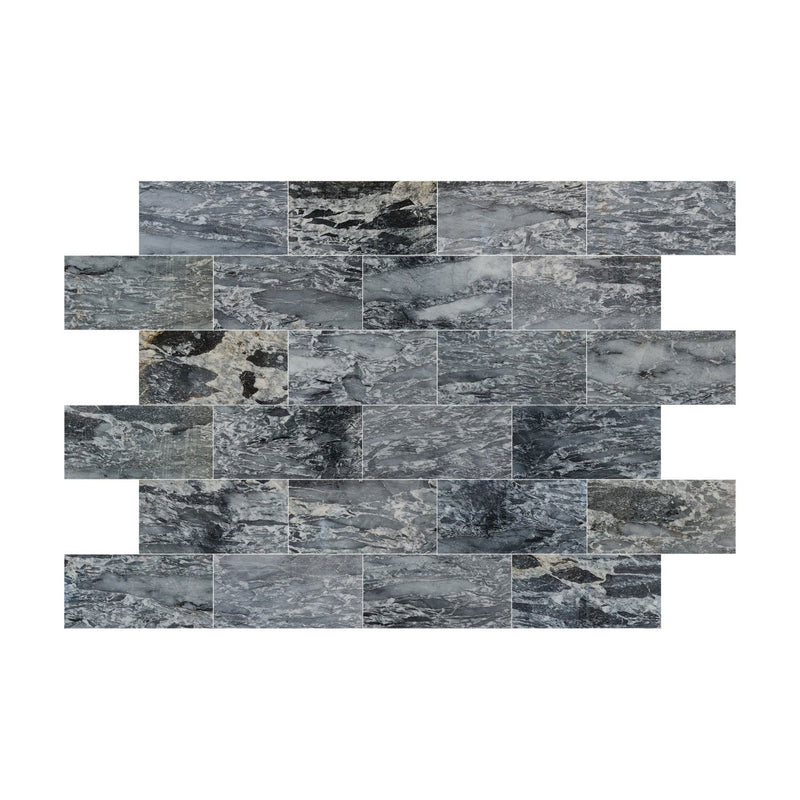 Black Leopard Exotic Marble Polished Floor and Wall Tile
