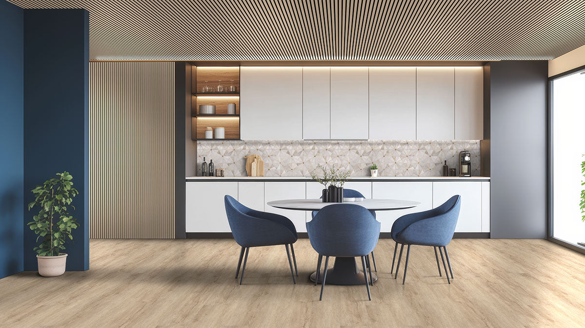 MSI Blonde Acoustic Wood Slat Panels