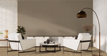 MSI Blonde Acoustic Wood Slat Panels
