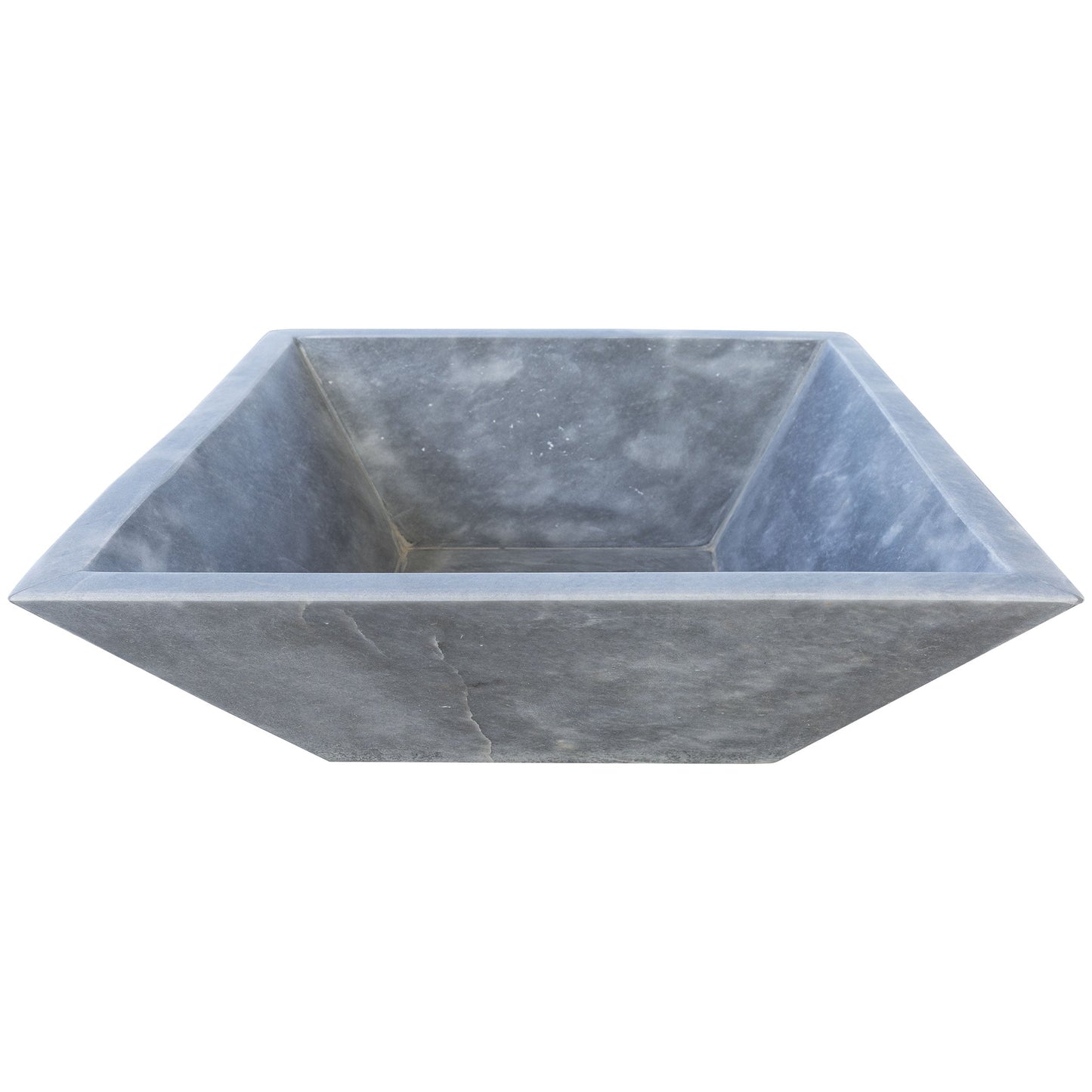 Bluestone Marble Natural Stone Fire Pit 24" x 24" x 8"