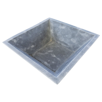 Bluestone Marble Natural Stone Fire Pit 24" x 24" x 8"