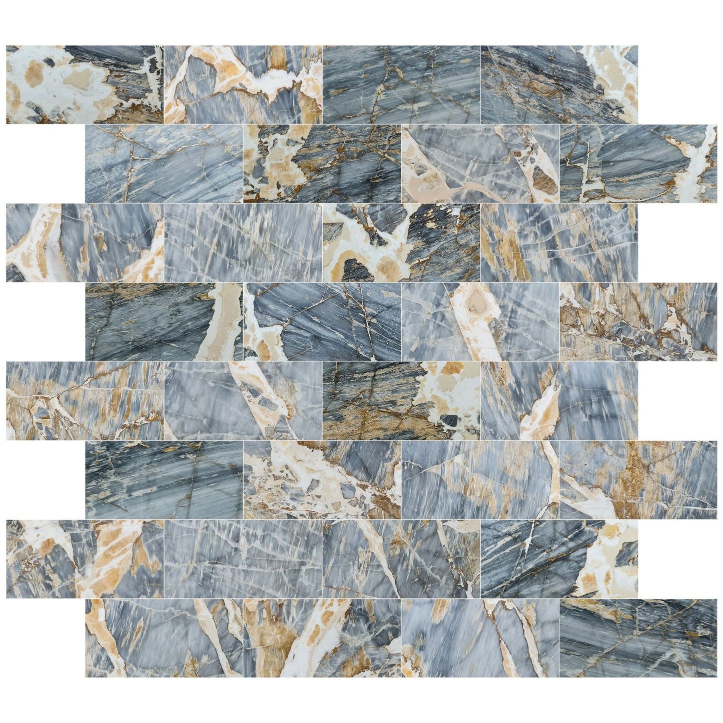 Bluezonai Exotic Marble Polished Floor and Wall Tile