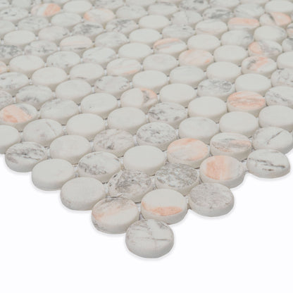 MSI Briar Rosa Penny Round Tile